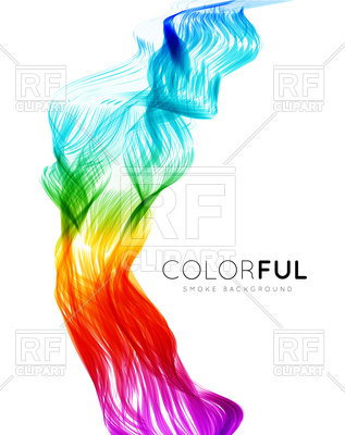 317x400 Abstract Transparent Spectrum Wave Background Royalty Free Vector