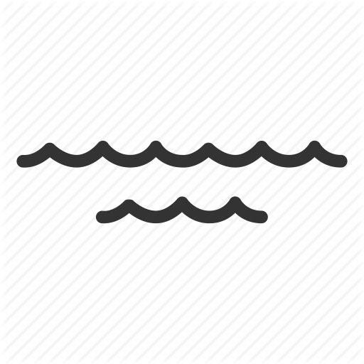 512x512 Waves Clipart Black And White