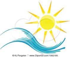 236x192 Ocean Wave Stencils Clip Art