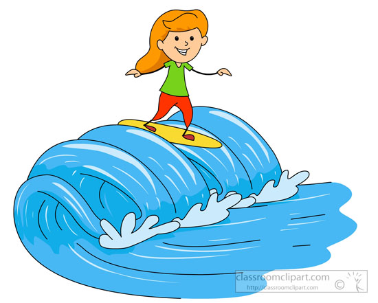 550x441 Wave Clipart Surfboard