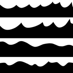 236x236 Waves Silhouette Clip Art