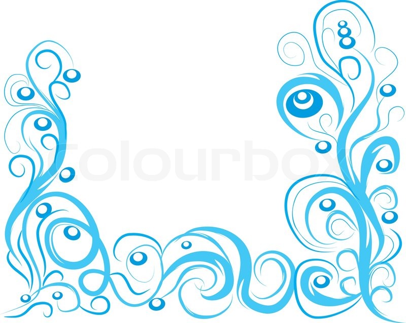 800x637 Abstract Framework With A Wave Curl Stock Vector Colourbox