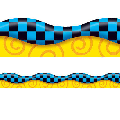 400x400 Classroom Display Borders New Wave Amp Black Design