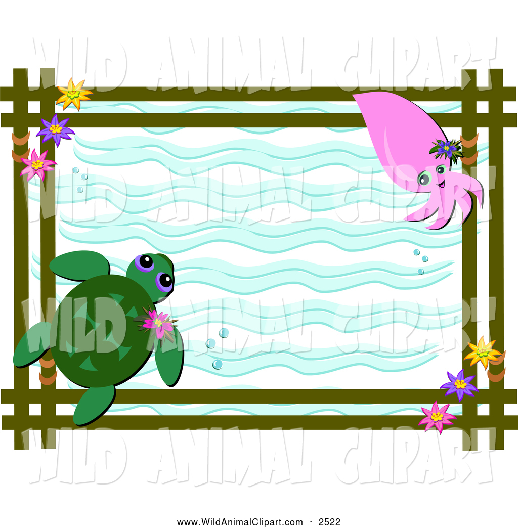 1024x1044 Royalty Free Stock Wildlife Designs Of Borders