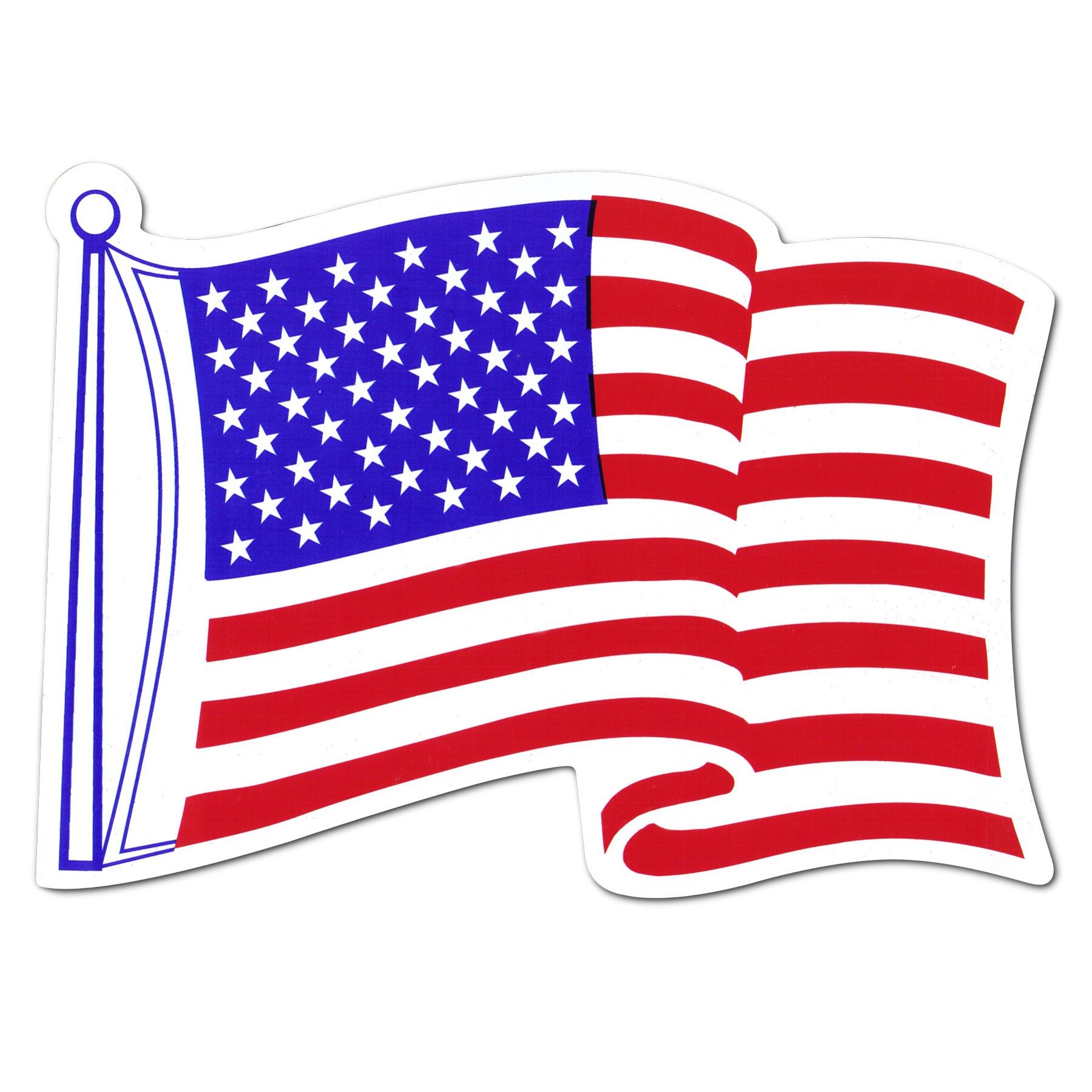 1800x1800 American Flag Clipart
