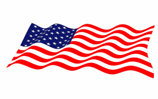 320x200 25 Great American Usa Animated Flags Gifs