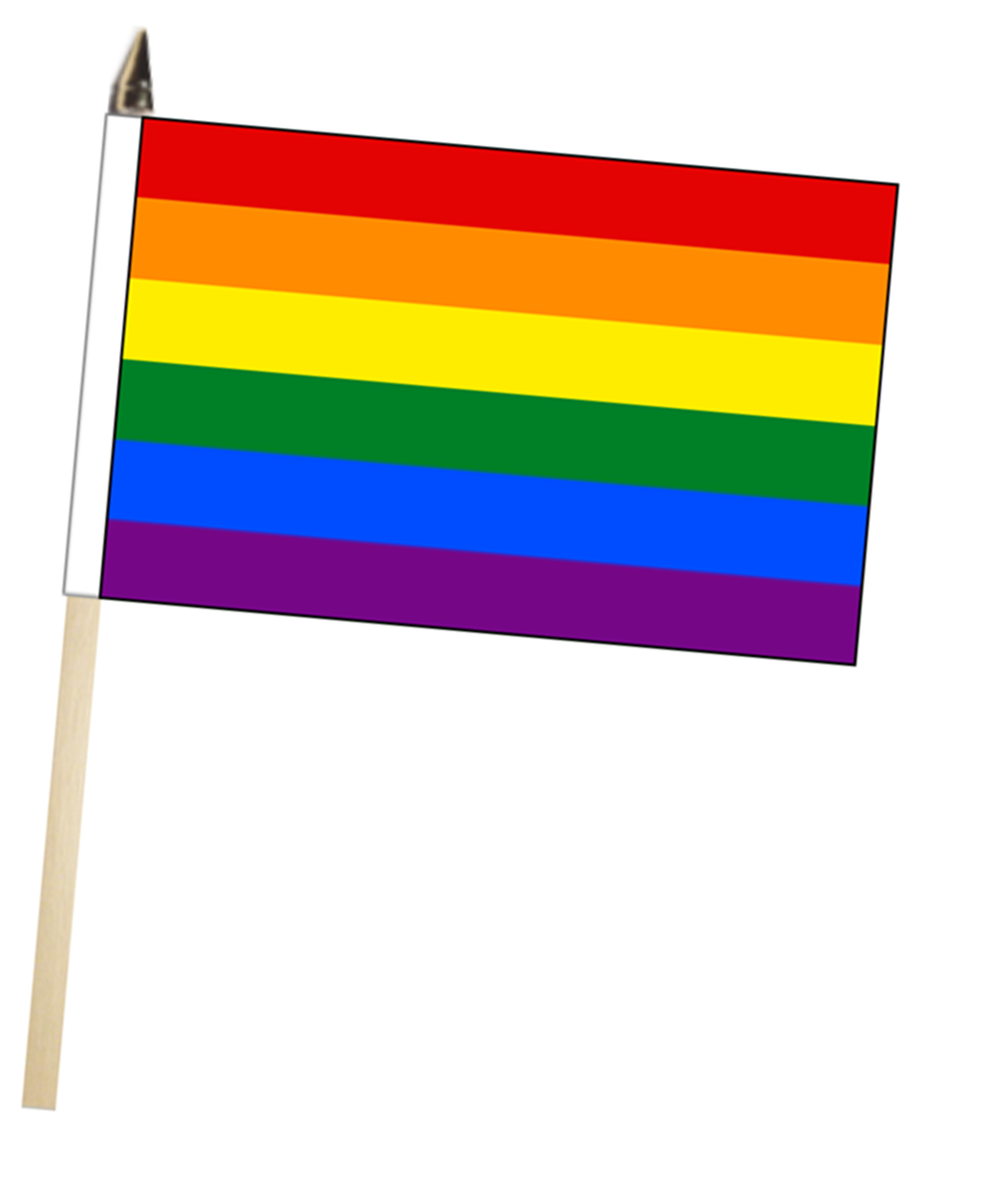 1043x1263 Rainbow Lgbt Gay Pride Large Hand Waving Flag