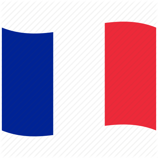 512x512 Fr, Franc, France, French Flag, Paris, Red, Waving Flag Icon