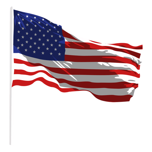512x512 United States Waving Flag