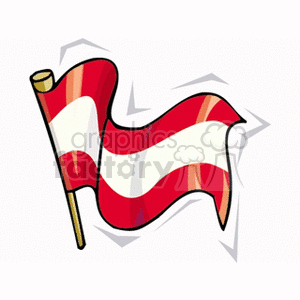 300x300 Royalty Free Austria Waving Flag 148484 Vector Clip Art Image