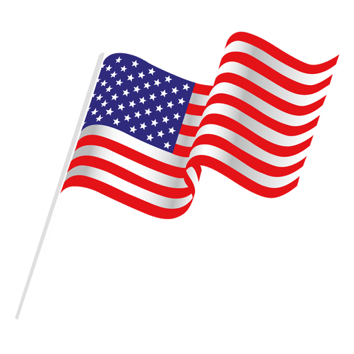 512x512 5 United States Waving Flags