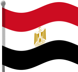 263x242 Egypt Flag Waving