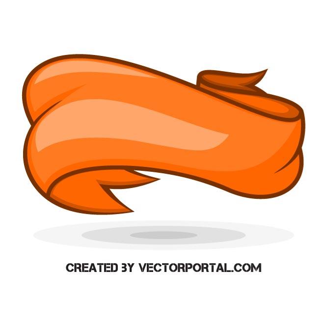 660x660 Wavy Banner Cartoon Style