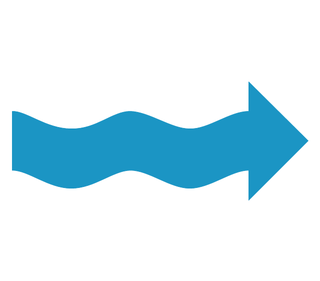 640x562 Arrow Clipart Wavy