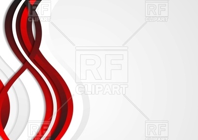 400x283 Corporate Background With Red And White Wavy Lines Royalty Free