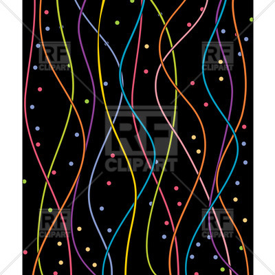 400x400 Wavy Neon Lines