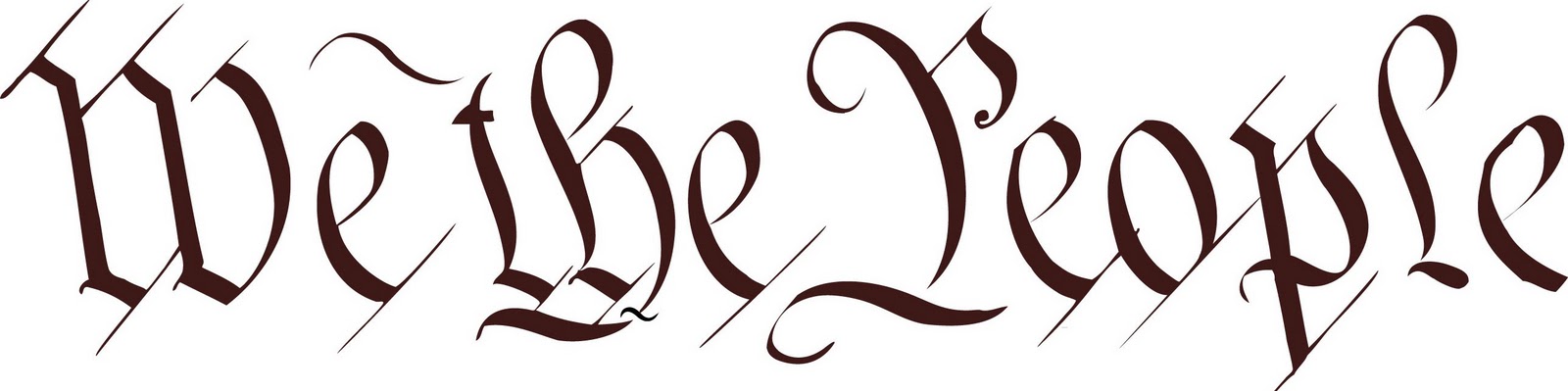 1600x399 We The People Clipart