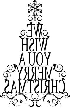 236x365 Instant Download Printable Merry Christmas Frame Vintage