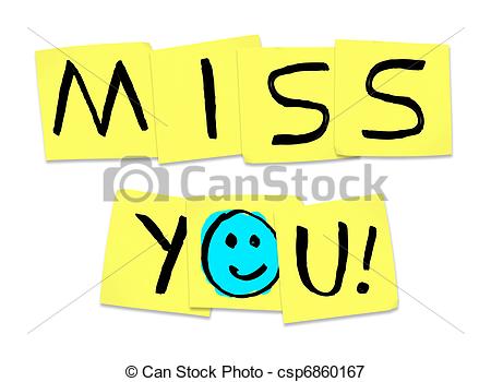 450x350 Miss You Clipart