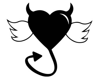 340x270 Angel And Devil Svg Etsy