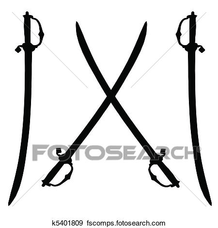 450x470 Clip Art Of Weapons Silhouette Collection