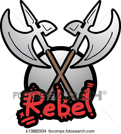 427x470 Clipart Of Rebel Medieval Weapon K13882504