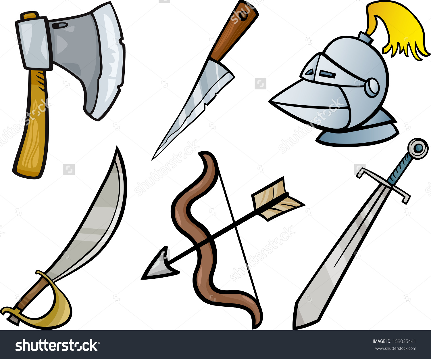 1500x1248 Weapons Clipart