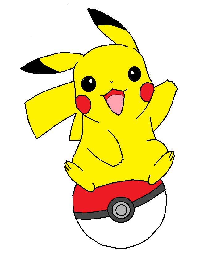 703x867 Pikachu A Pokeball By Weasel Fox