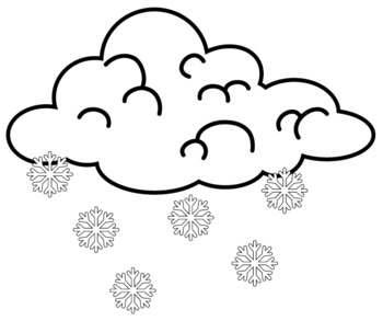 350x293 Weather Clip Art Black And White