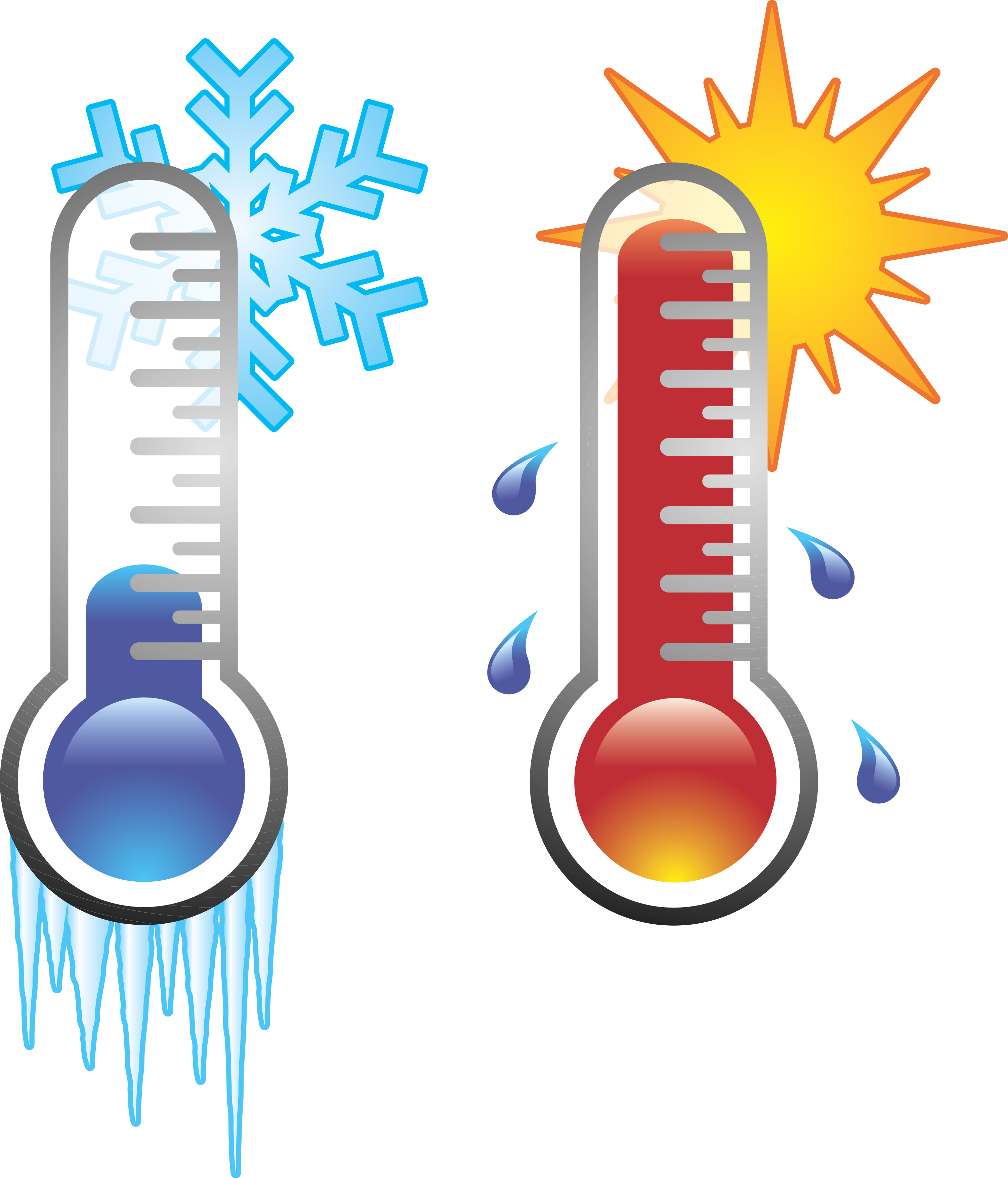 3000x3506 Hot Thermometer Clipart