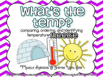 350x263 What's The Temp Freebie {Identifying, Comparing And Ordering