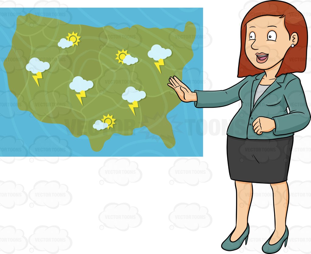 1024x837 Weather Bulletin Clipart