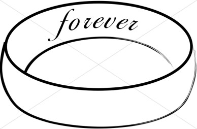 388x254 Black And White Wedding Ring Clipart 101 Clip Art