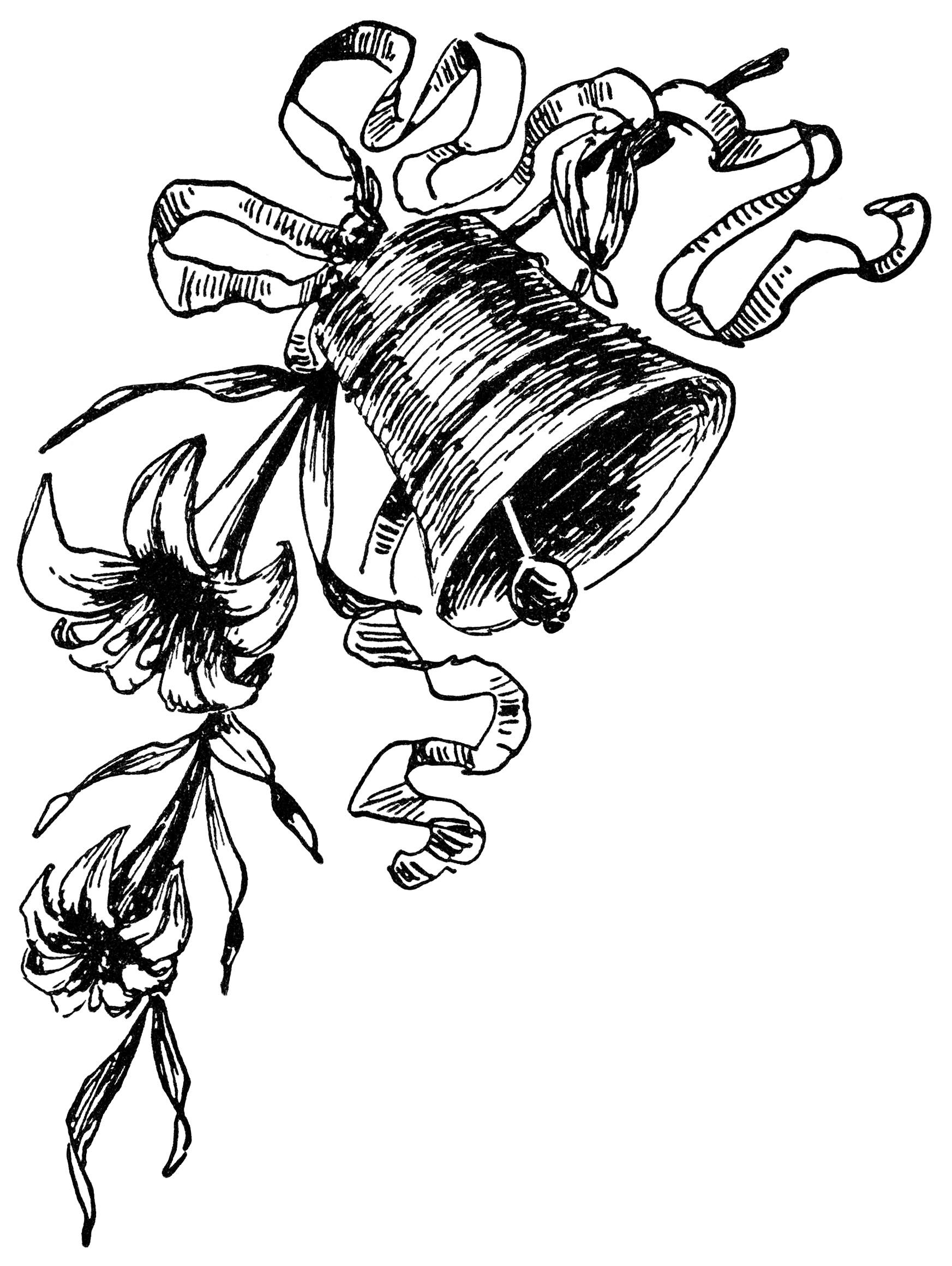 1745x2320 Clip Art Wedding Bell Clip Art