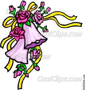 285x300 Wedding Bells Vector Clip Art
