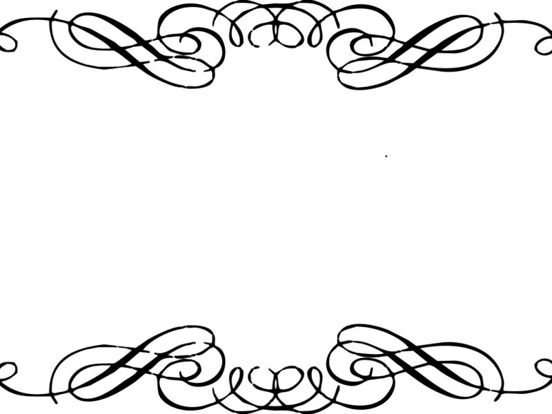 800x600 Pleasurable Inspiration Clip Art Borders Free Wedding Clipart