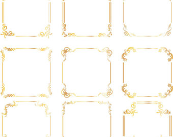 340x270 Clip Art Frames Etsy