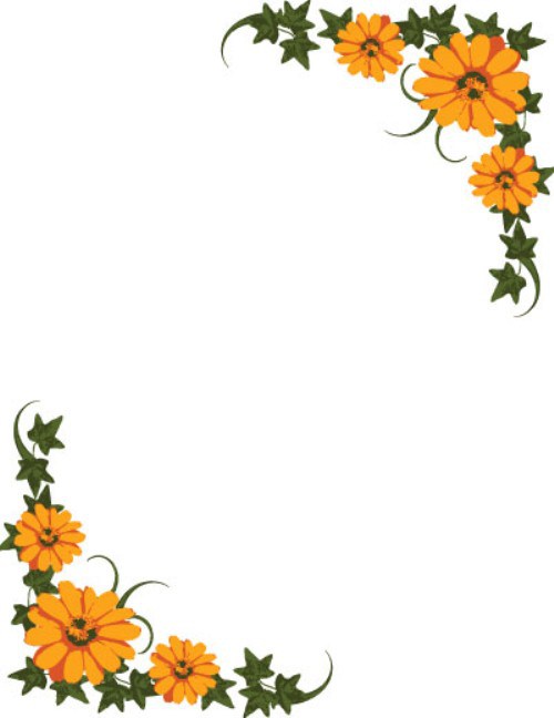 500x648 Wedding Invitation Borders Clip Art Clipart Collection