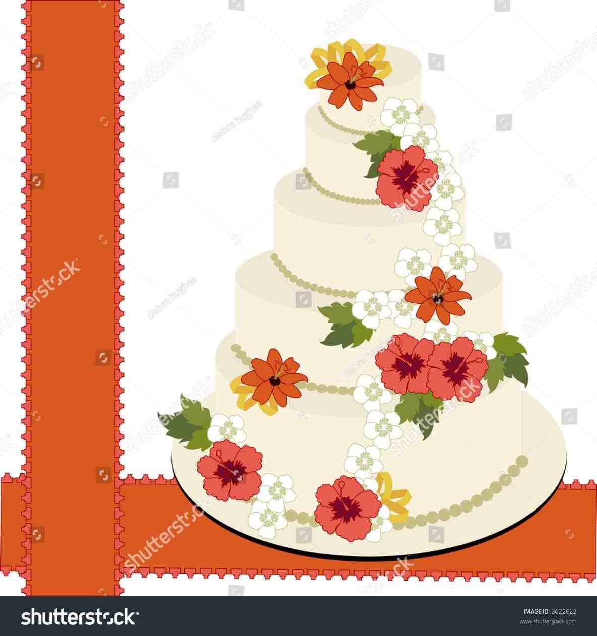 1185x1262 Elegant Wedding Cake Clipart