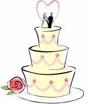 174x207 Wedding Cake Clipart Yellow