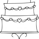 128x128 Ingenious Ideas Wedding Cake Clipart And Fabulous Clip Art