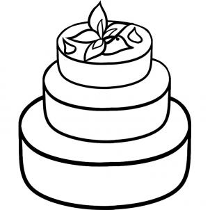302x302 Wedding Cake Clipart Cack