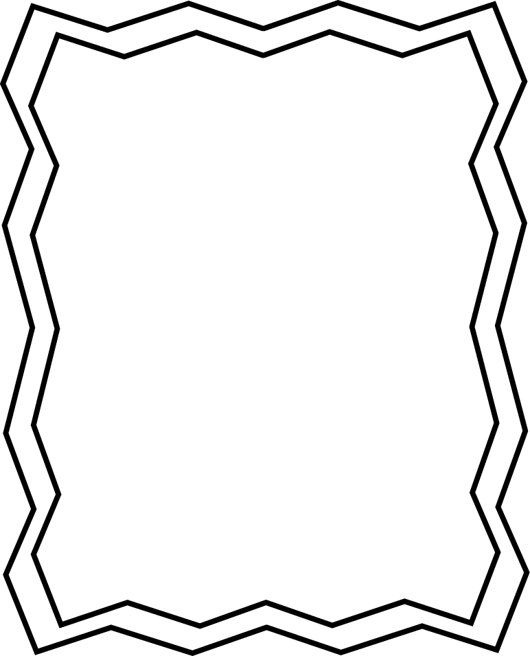 772x955 Black And White Clipart Borders