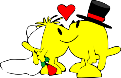 400x257 Image Christian Fish Getting Married Christian Wedding Clip Art