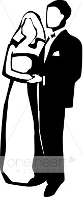 163x388 Wedding Clip Art Couples Clipart