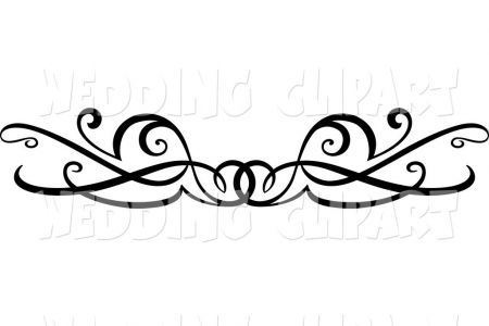 450x300 Wedding Clip Art Swirl