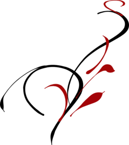 264x298 Wedding Swirl Clip Art