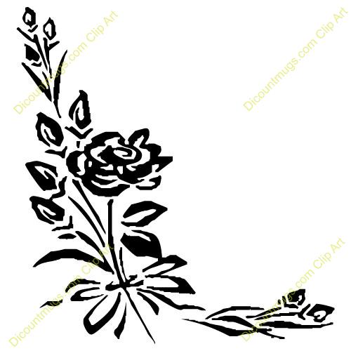 500x500 Memorial Flowers Clip Art