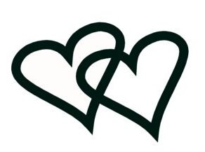 292x217 Double Heart Clipart Wedding