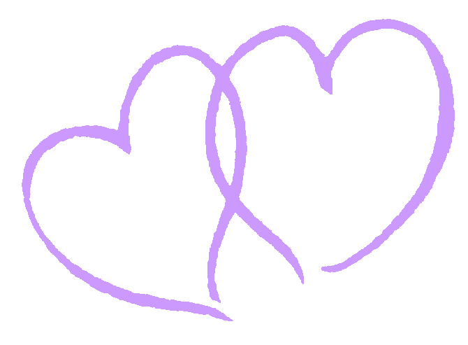 670x493 Purple Wedding Heart Clipart
